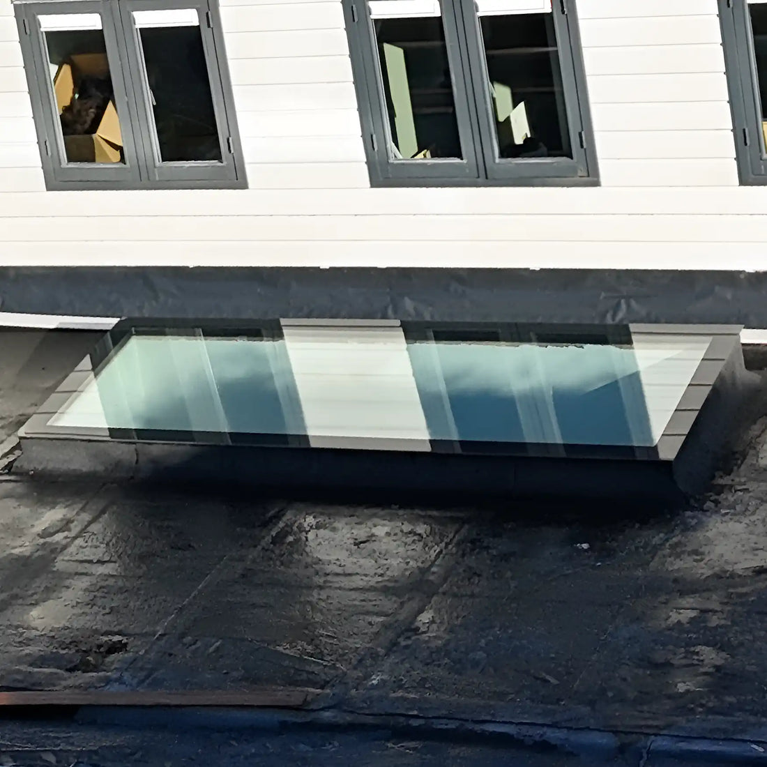 Festverglaste Dachfenster