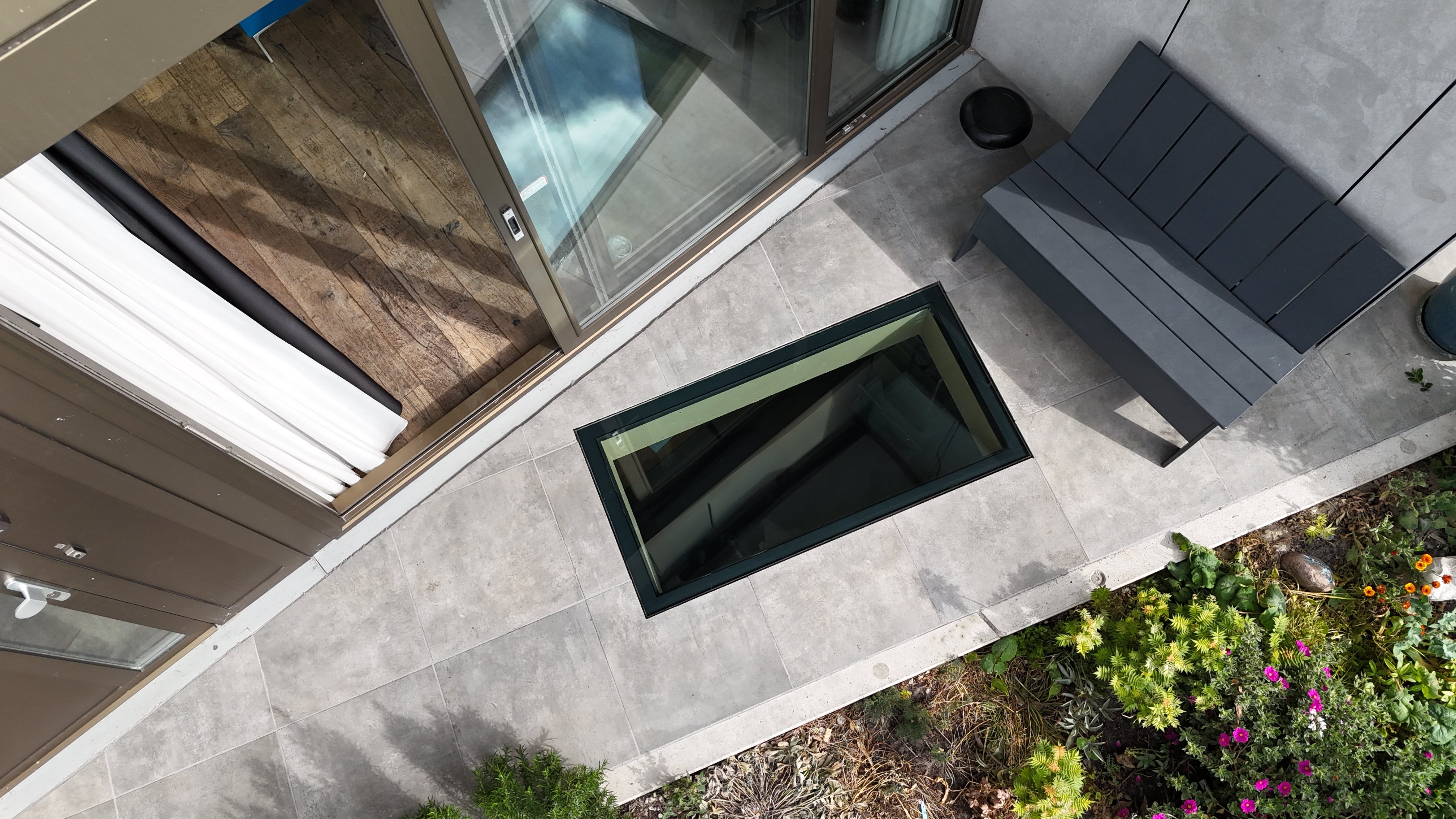 Begehbares Glas – gerahmt – 1000 × 1500 mm