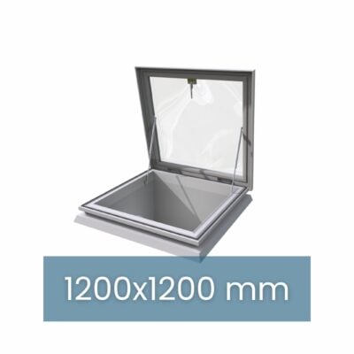Lichtkuppel Flachdach – 1200 × 1200 mm