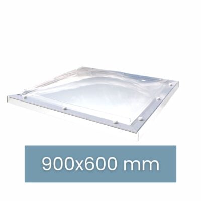 Lichtkuppel Flachdach – 900 × 600 mm